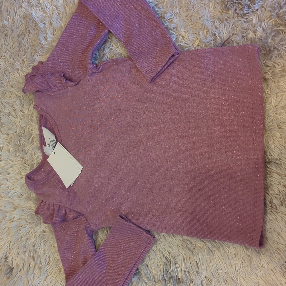 H&M Purple Shimmer Tee